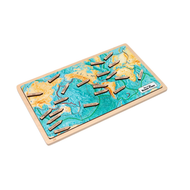 Map of the Ocean Floor Puzzle