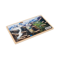 Glaciers and Glacial Landforms Puzzle with Nomenclature Cards (3-6) (Printed)
