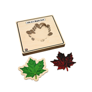 Life of a Maple Leaf Layered Puzzle