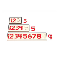 Wooden Numbers Puzzle