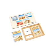 Types of Deserts Nomenclature Cards (6-9) (Printed)