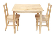 Rubberwood Classroom Table - Square - 30" x 30"