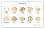 Types of Wood Puzzle with Nomenclature Cards 3-6 (Printed)