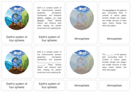 Earth’s System of Four Spheres Nomenclature Cards (6-9)