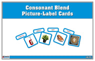 Consonant Blend Picture-Label Cards with Boxes