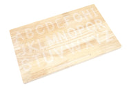 English Alphabets Tracing Board: Uppercase Print