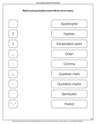 Punctuation Marks - Workbook