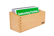 Subtracting Fractions: Common Denominators (Printed)