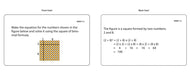 Square of Binomial and Trinomial (Task Cards)