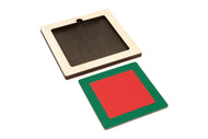 Tray for the Wooden Squares and Rectangles