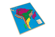 Biomes of South America Puzzle Map