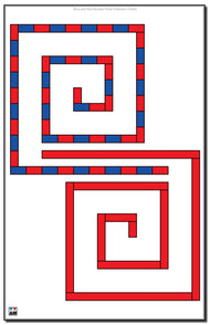 Red Rods & Blue and Red Number Rods Extension Charts (Printed)