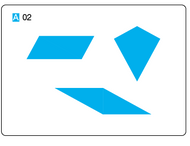 Blue Constructive Triangles Exercise Set (Printed)