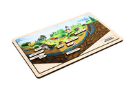 Bringing Up Ground Water Puzzle with Nomenclature Cards (3-6) (Printed)