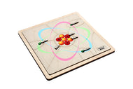 Parts of an Atom Puzzle with Nomenclature Cards (6-9) (Printed)