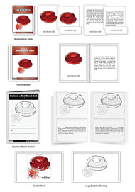 Parts of a Red Blood Cell Nomenclature Cards (6-9) (Printed)