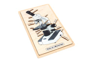 Parts of a Microscope Puzzle