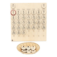 Wooden Calendar