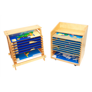 Puzzle Maps Cabinet Set (Premium Quality)