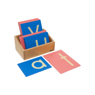 Lowercase Sandpaper Letters: Print (Premium Quality)