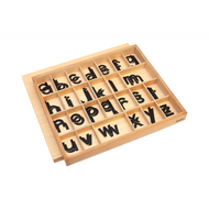 Small Movable Alphabet: Print - Black (Premium Quality)