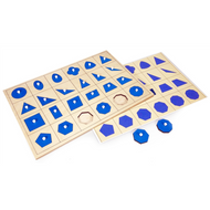Geometric Cabinet Shapes Puzzle (Premium Quality)