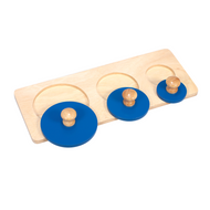 Three Piece Circle Puzzle