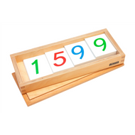 Large Plastic Number Cards (1-9000) w/ Box (Premium Quality)