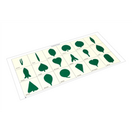 Botany Leaf Shapes Puzzle and Control Chart (Premium Quality)