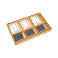 Checker Board Number Tiles w/ Box (Premium Quality)