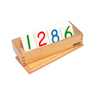 Large Plastic Number Cards (1-1000) w/ Box (Premium Quality)