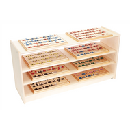 Three Tier Adjustable Shelf 24" High - Plywood