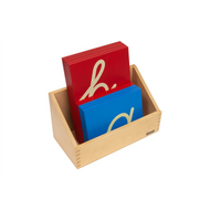 Lowercase Sandpaper Letters: Turkish (Premium Quality)