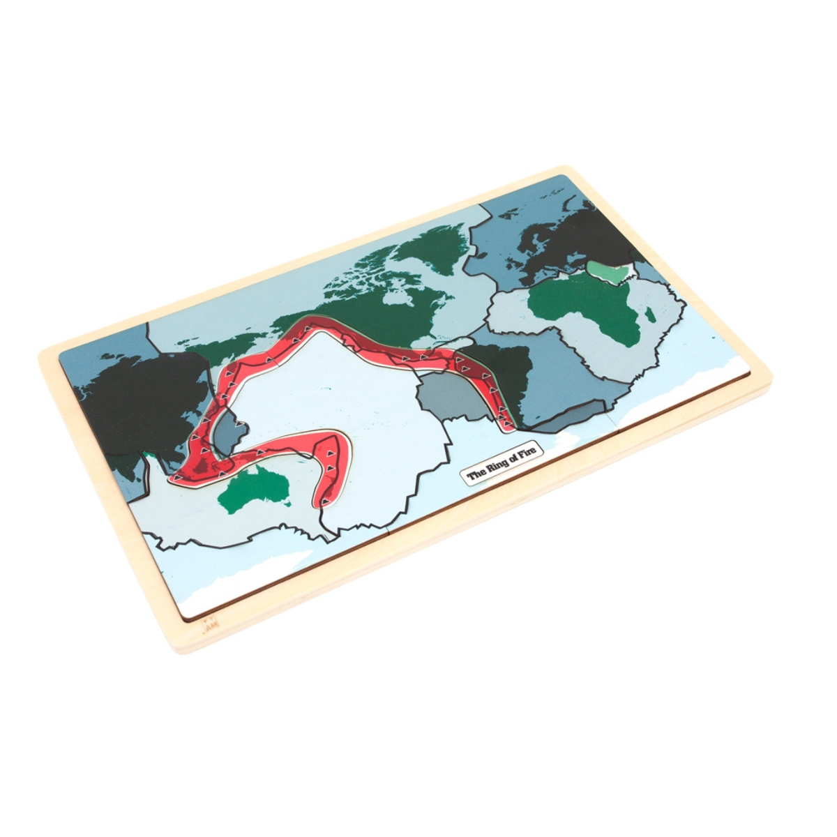 The Ring of Fire Puzzle with Nomenclature Cards (6-9)