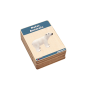 Polar Region Animals Wooden Nomenclature Cards (3-6) (Printed)