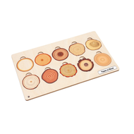 Types of Wood Puzzle with Nomenclature Cards 6-9 (Printed)