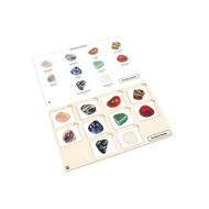Precious Stones Puzzle with Nomenclature Cards (6-9) (Printed)