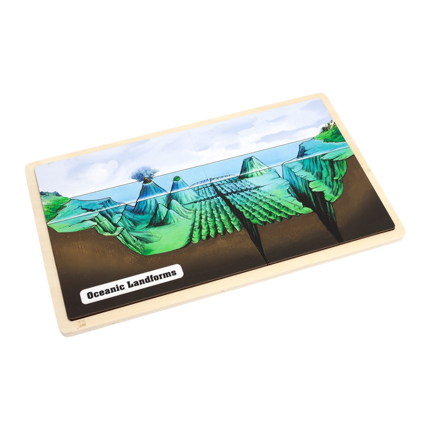 Oceanic Landforms Puzzle