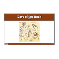 Days of the Week Nomenclature Cards (3-6) (Printed)