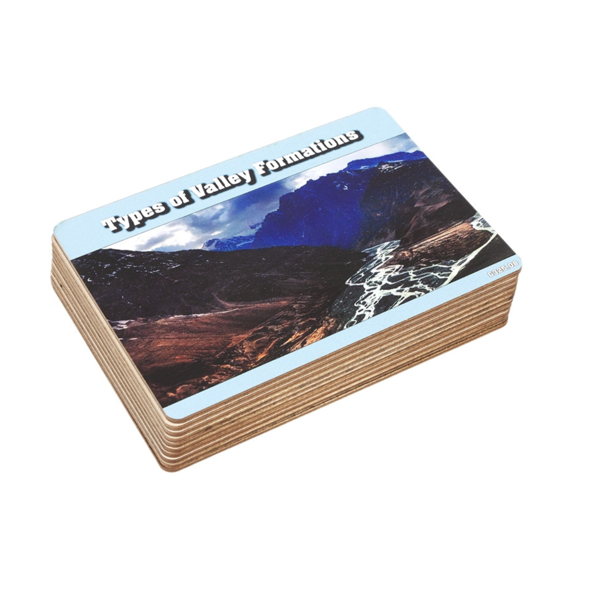 Types of Valley Formation Puzzle with Nomenclature Cards (Printed)