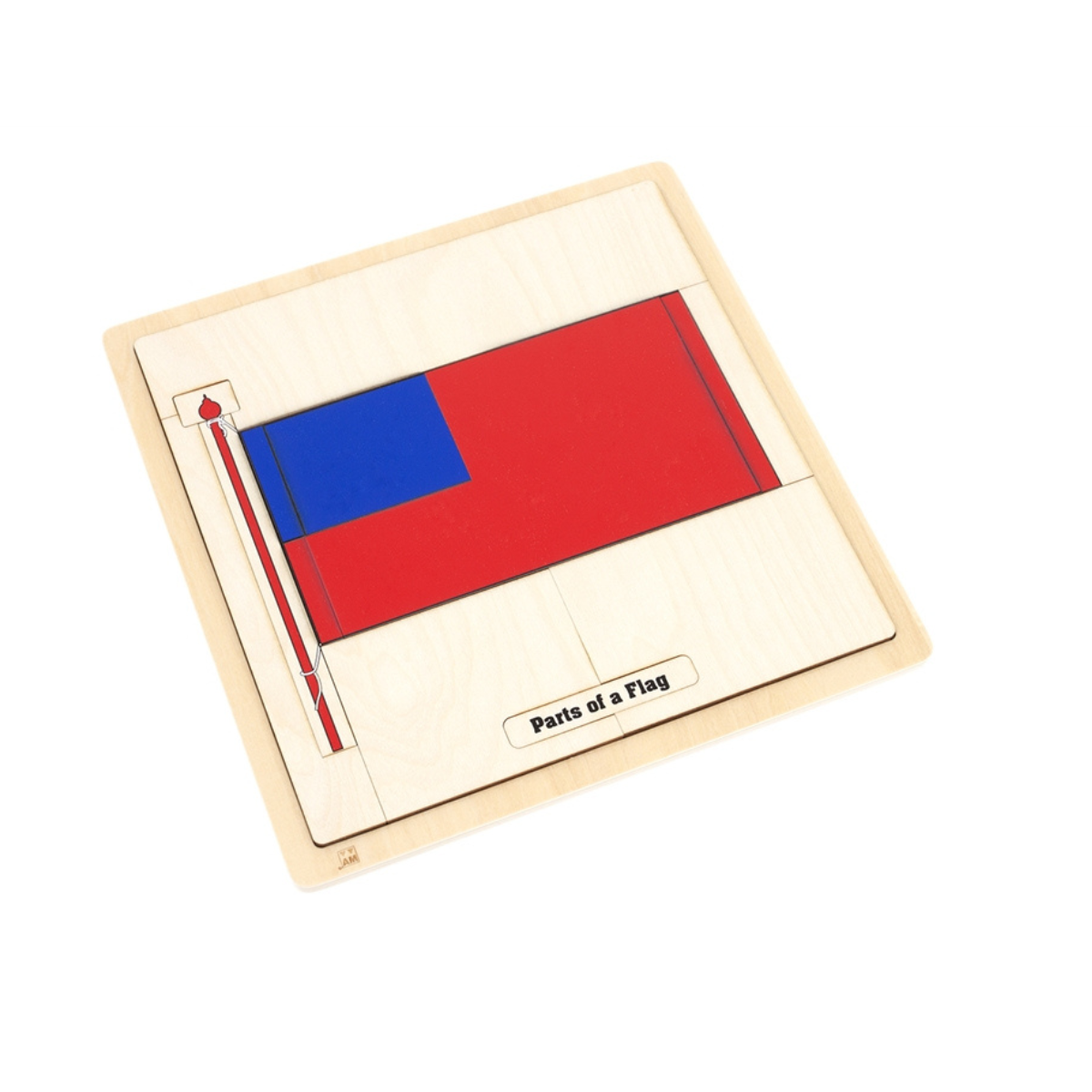 Parts of a Flag Puzzle