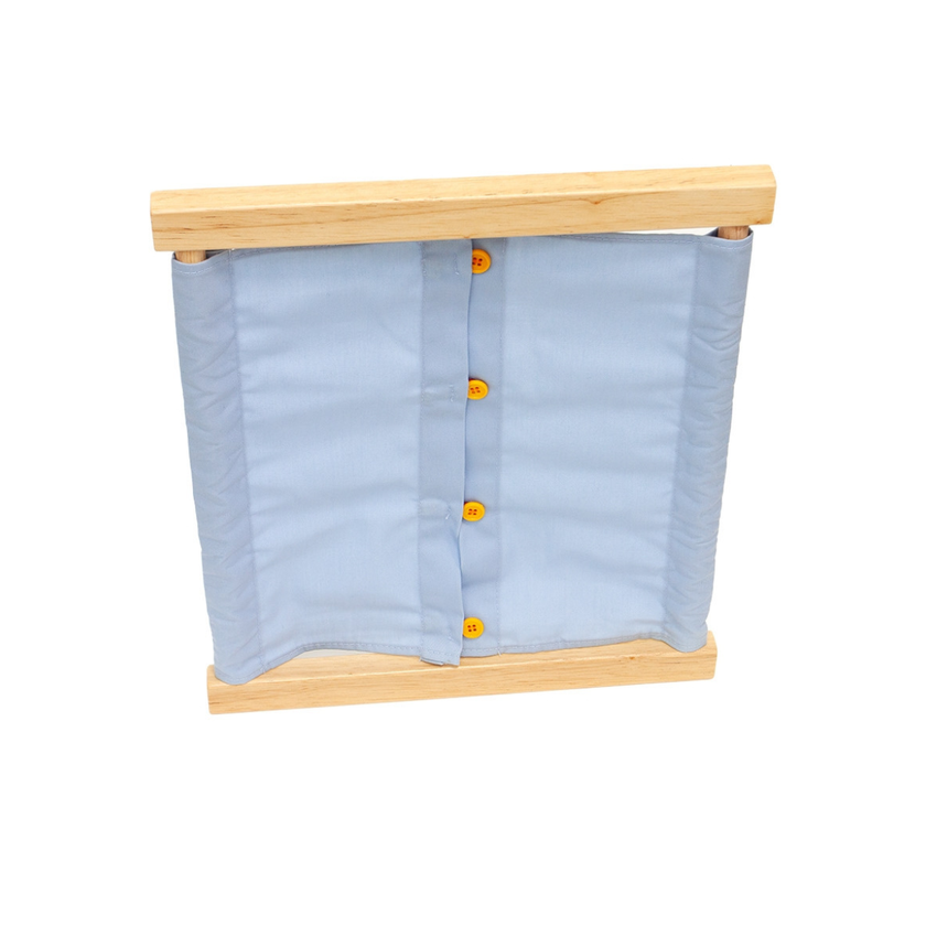 Dressing Frame: Small Button with Loop