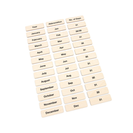 Months of the Year Cloth Chart and Tiles