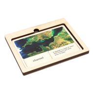 Tray for Geography Classified Land and Water Forms Cards