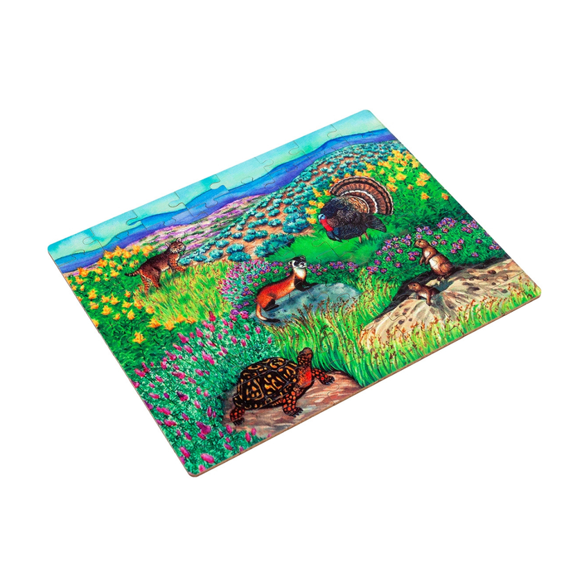 Temperate Grassland Biome - Jigsaw Puzzle