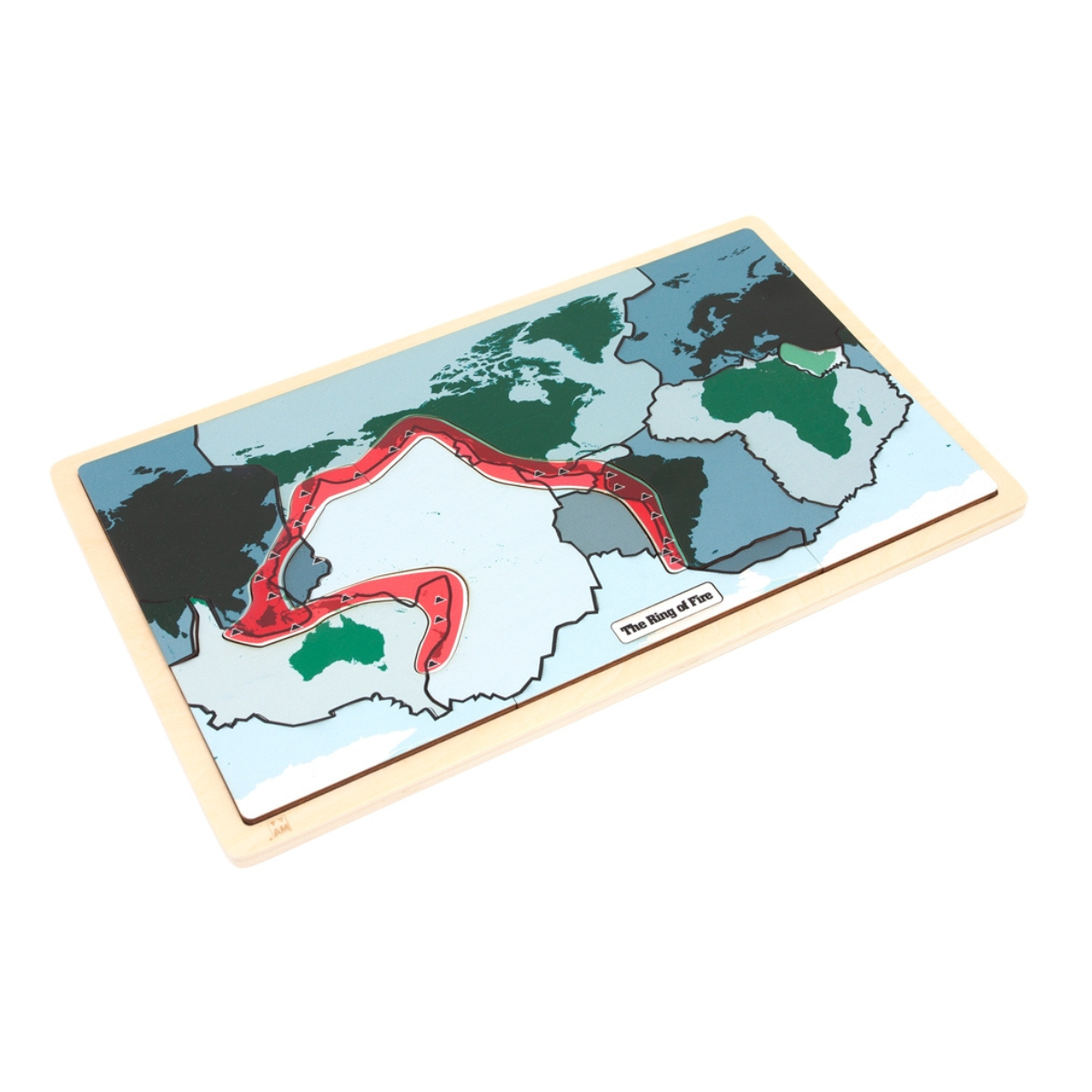 The Ring of Fire Puzzle with Nomenclature Cards (3-6)