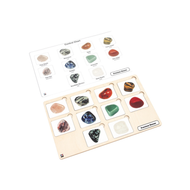 Precious Stones Puzzle with Nomenclature Cards (3-6) (Printed)
