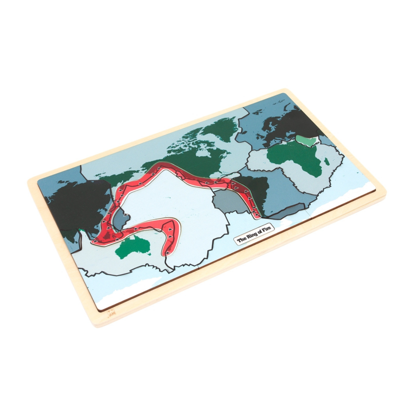 Parts of The Ring of Fire Puzzle