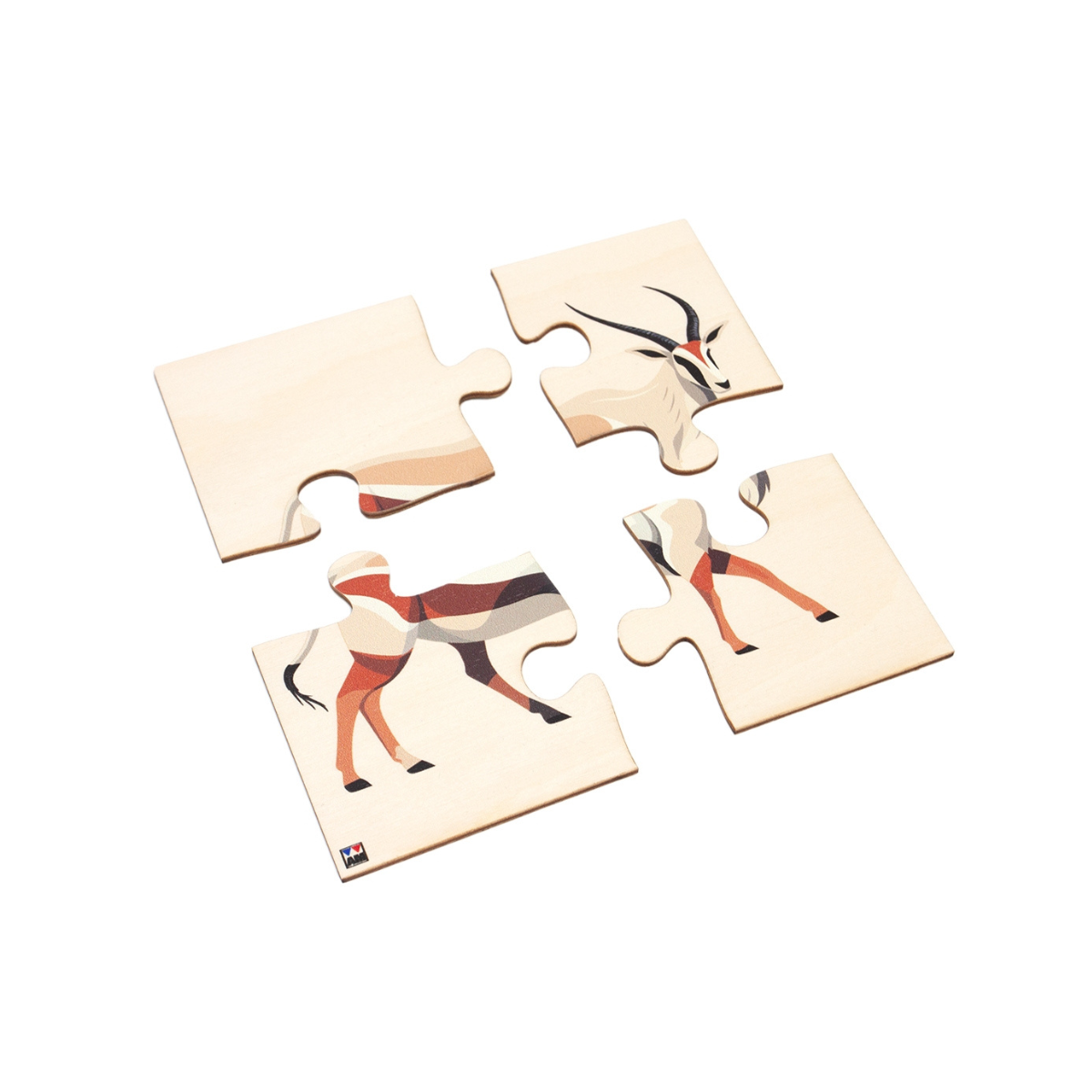 Animals of UAE: Oryx Puzzle