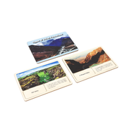 Types of Valley Formation Wooden Cards